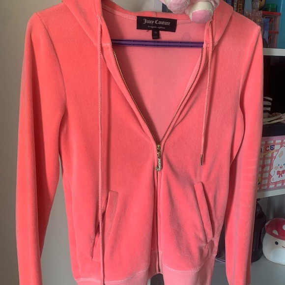 Pink juicy couture hoodie - Picture 1 of 2